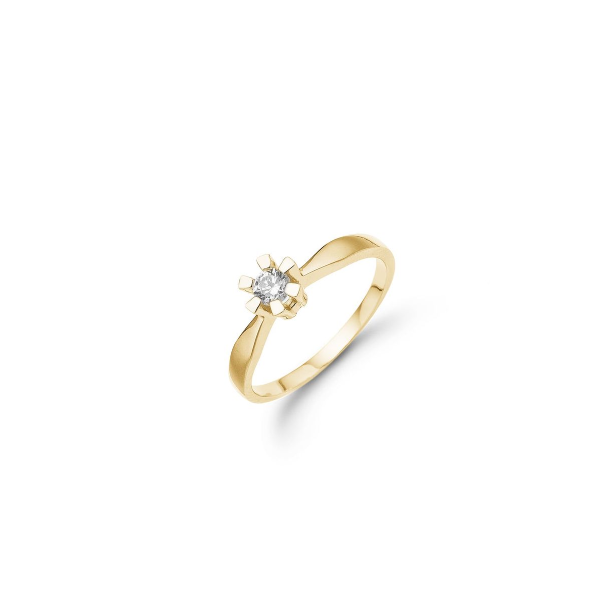 Aagaard - Eternity ring 0,20 ct. 14 kt. guld