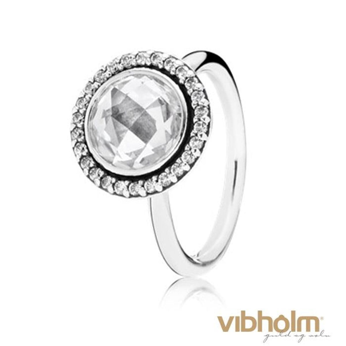 Pandora - Brillant Legacy Ring sølv m/ zirkonia 190904CZ