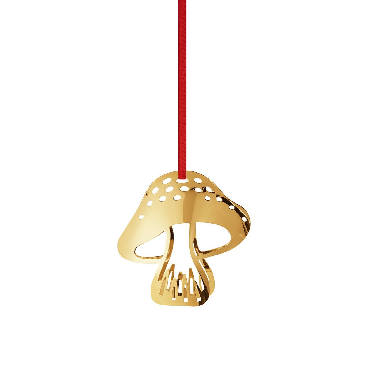 Georg Jensen - Juleornament 2023, Svamp Forgyldt messing Guld