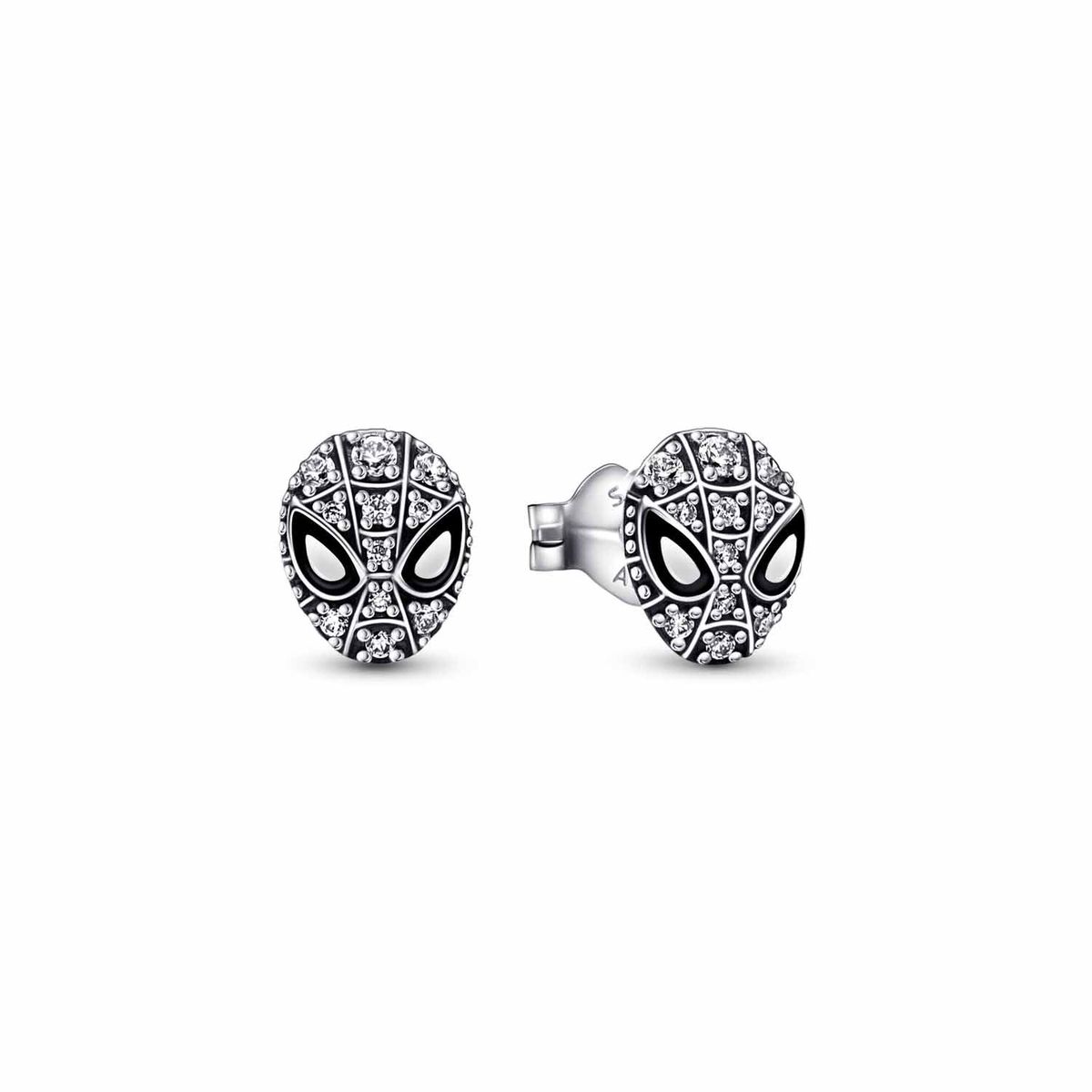 Pandora - Marvel Spider-Man Maske ørestikker sølv sterlingsølv