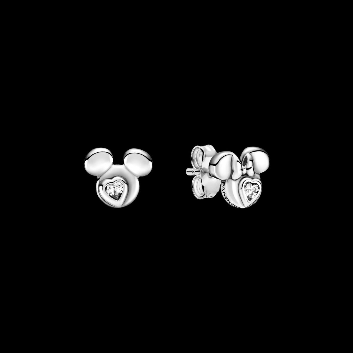 Pandora - Mickey & Minnie Mouse Silhouette ørestikker