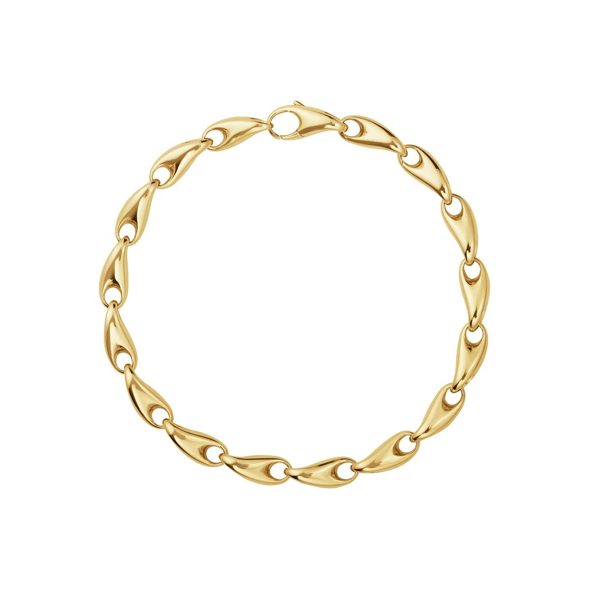 Georg Jensen - Reflect armbånd, smalt 18 kt. guld