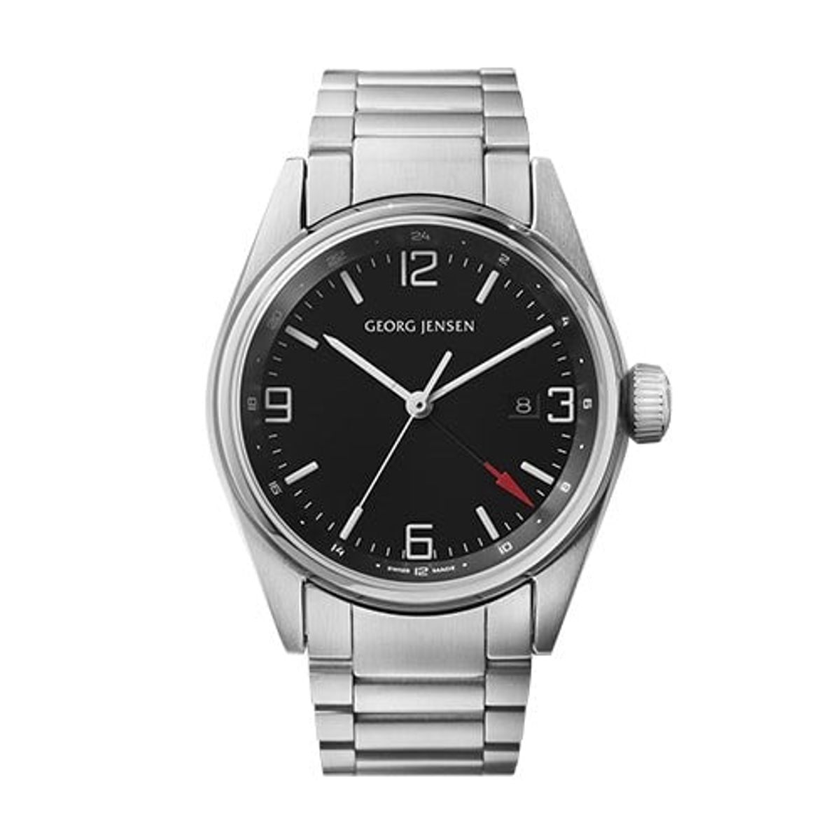 Georg Jensen - Delta Classic Ur rustfrit stål, 42 mm 3575597