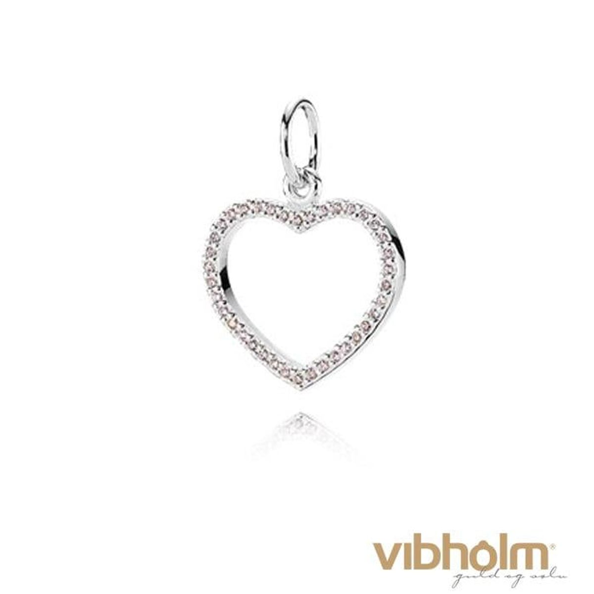 Pandora - be my valentine Vedhæng sterlingsølv 390336CZK