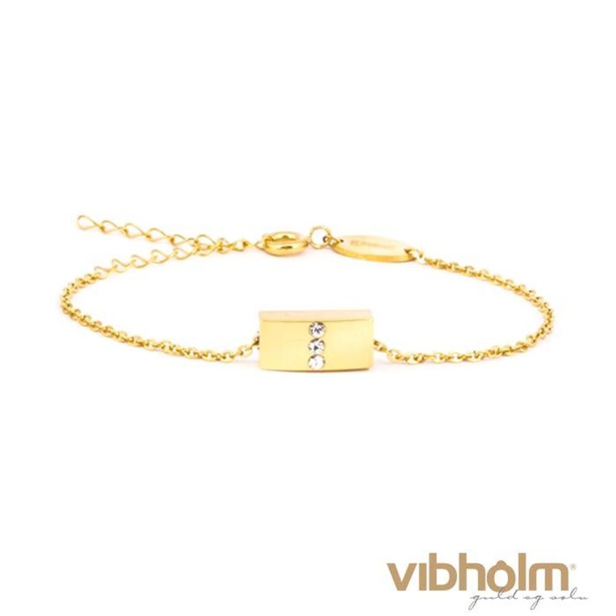 Blomdahl - Triple Crystal Armbånd 32-2364-1401