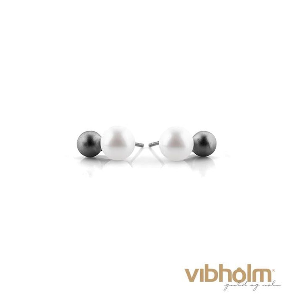 Jeberg Jewellery Pearl & Ball Øreringe - 5215