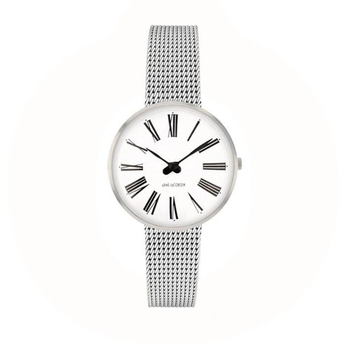 Arne Jacobsen - Roman Ur Ø30 mm stål 53300-1408