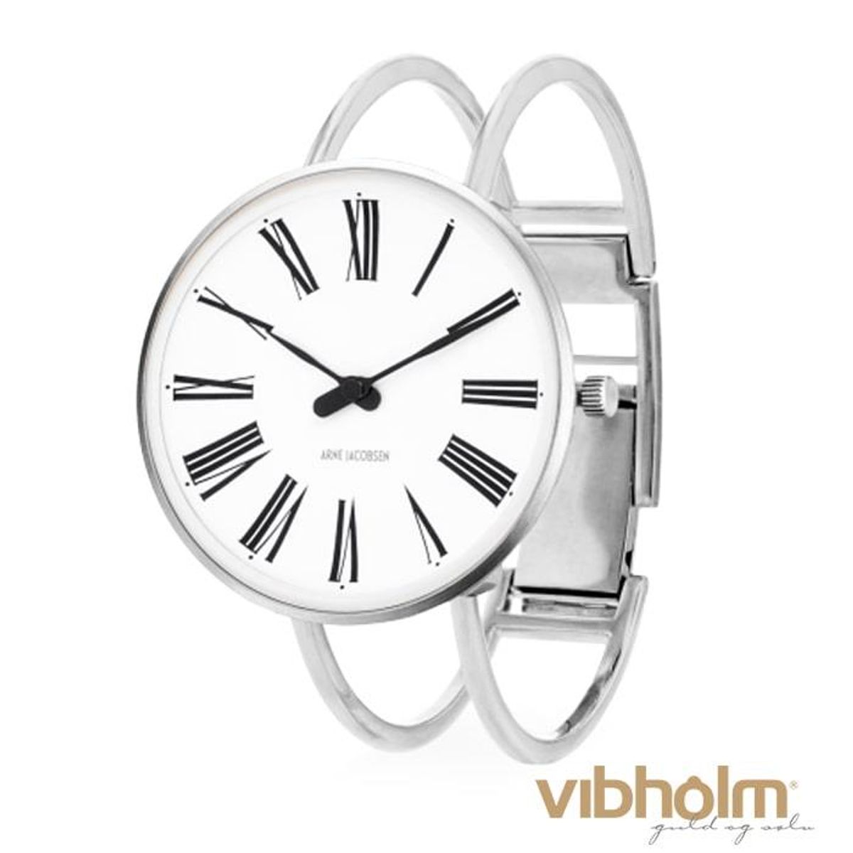 Arne Jacobsen - Roman Bangle Ur Ø34 mm stål 53301-1618