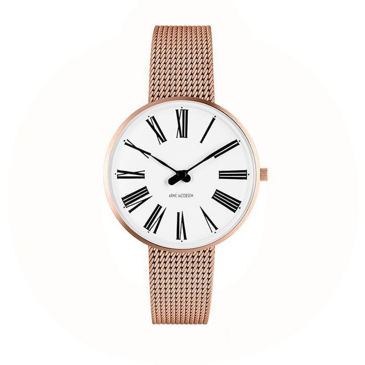 Arne Jacobsen - Roman Ur Ø34 mm rosaguldfarvet stål 53311-1611