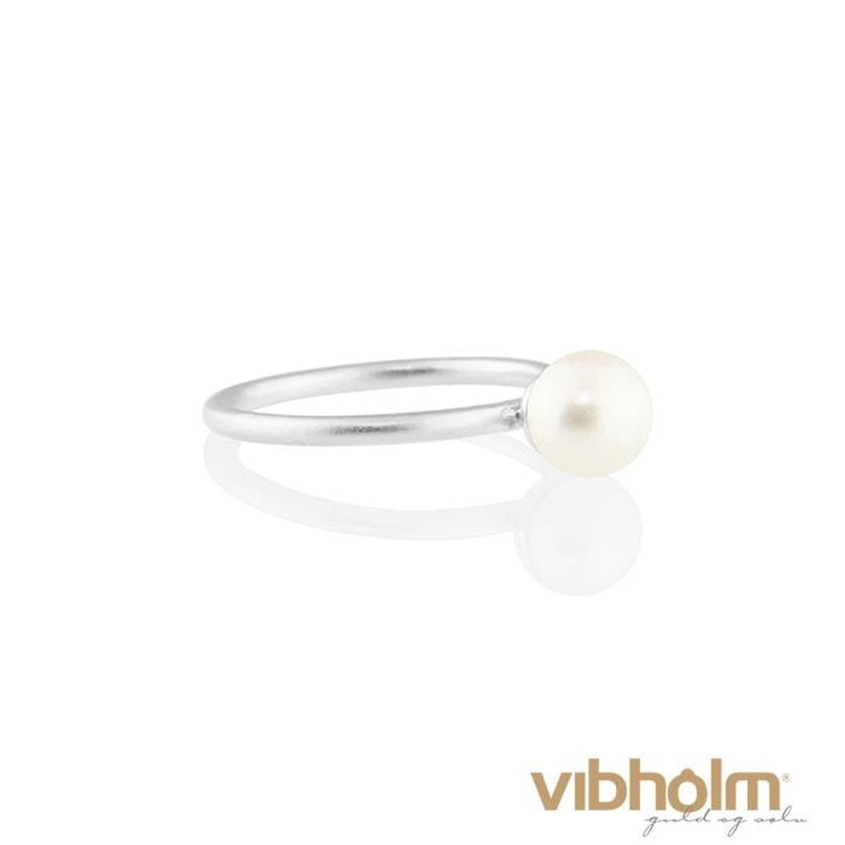 Jeberg Jewellery - Large Pearl Stack Ring sterlingsølv 6678