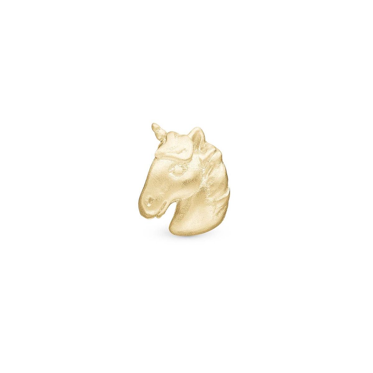 Christina Design London Jewelry & Watches - Unicorn charm, 4 mm Forgyldt sterlingsølv