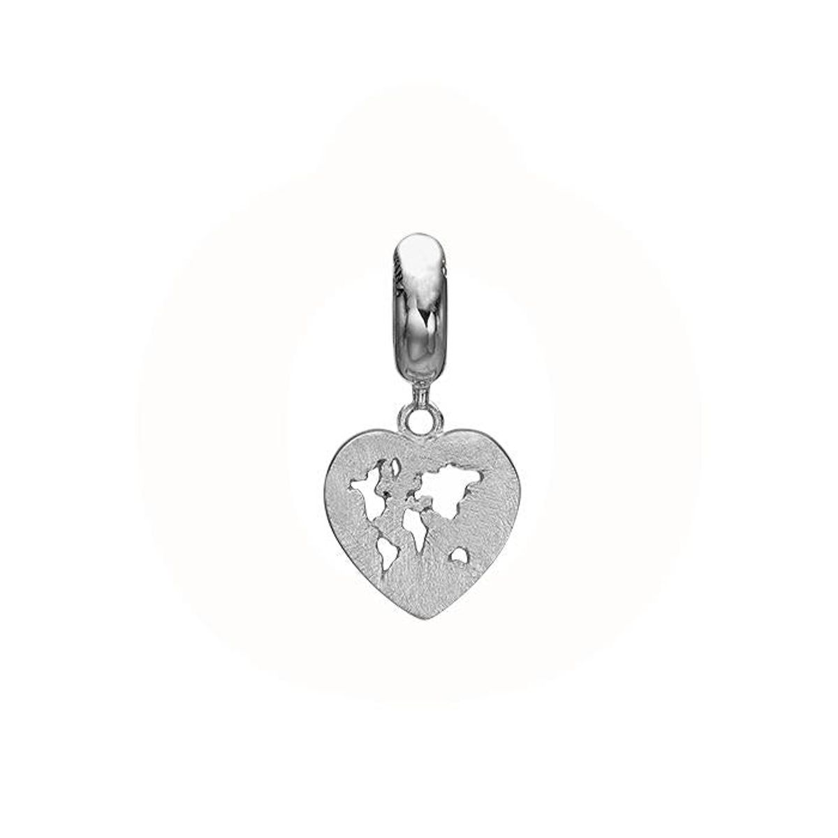 Christina Design London Jewelry & Watches - World Heart Charm 623-S215 Sølv