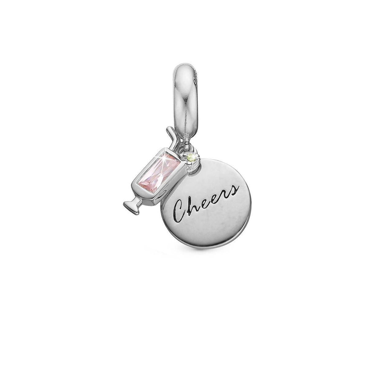 Christina Design London Jewelry & Watches - Cheers charm, 4 mm Sterlingsølv