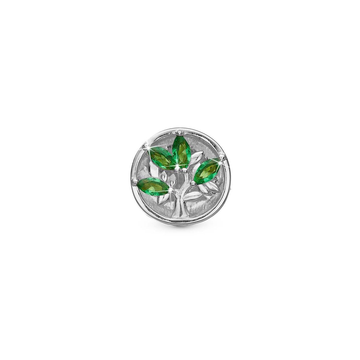 Christina Design London Jewelry & Watches - Tree of Green Life charm, 6 mm Sterlingsølv