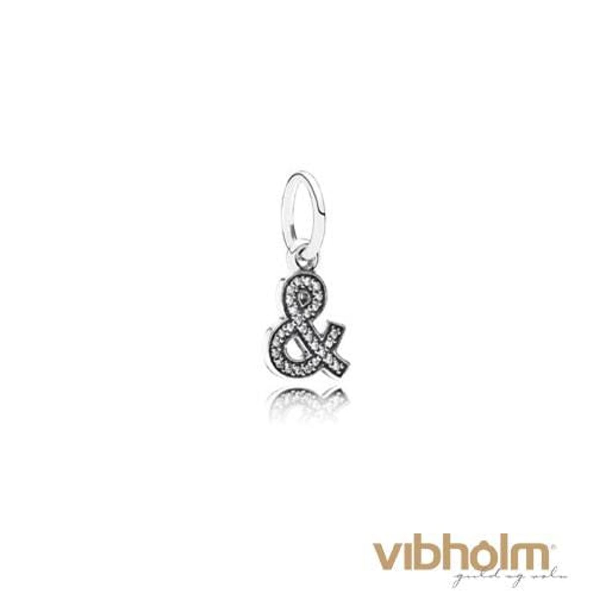 Pandora - Ampersand Pendant Charm sølv 791305CZ