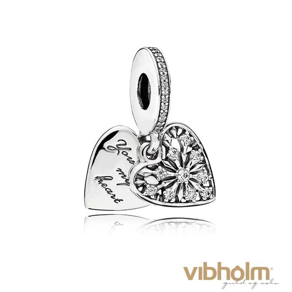 Pandora - Heart of Winter Charm sterlingsølv 796372CZ