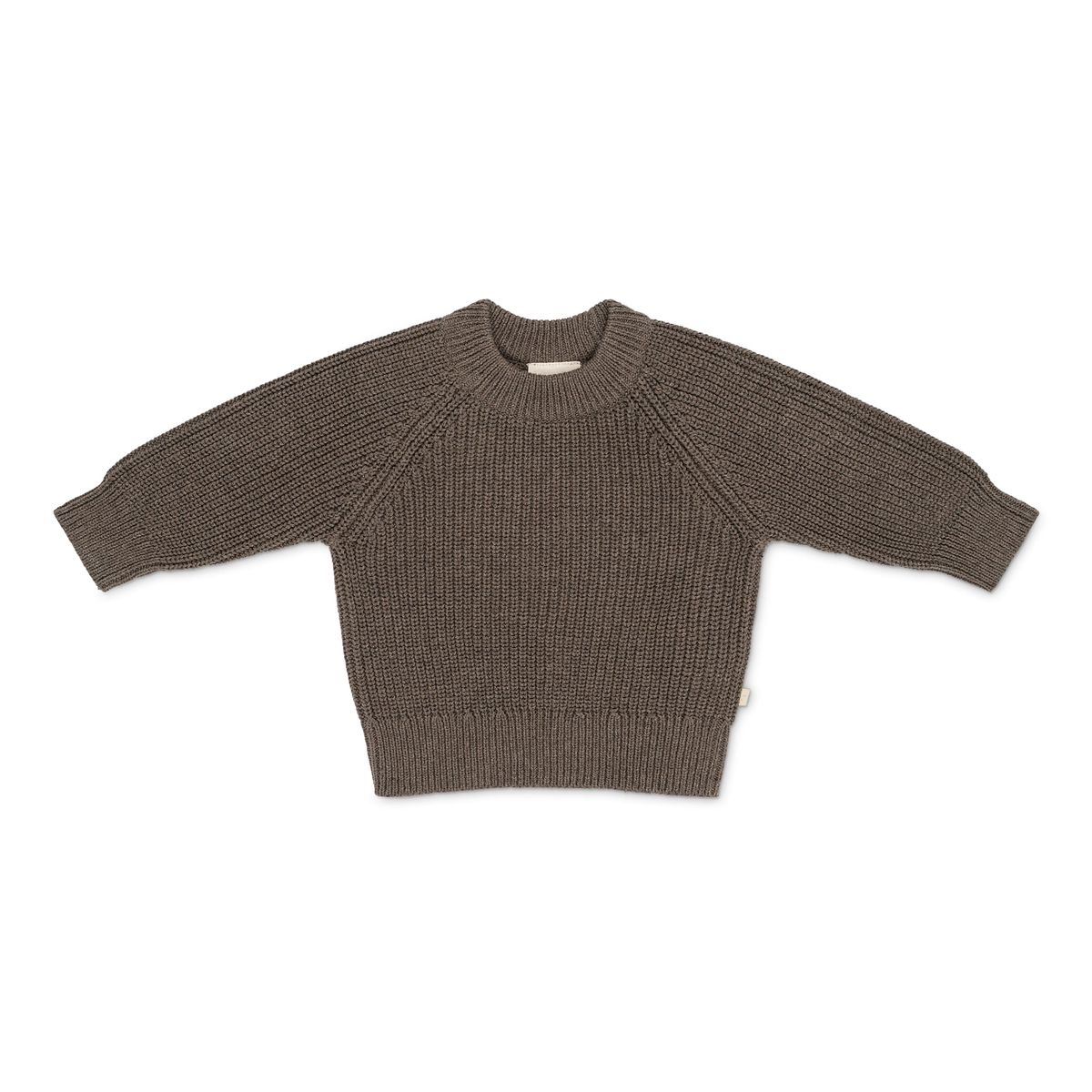 That's Mine - Flo Sweater - Earth brown melange - 92cm - 2Y