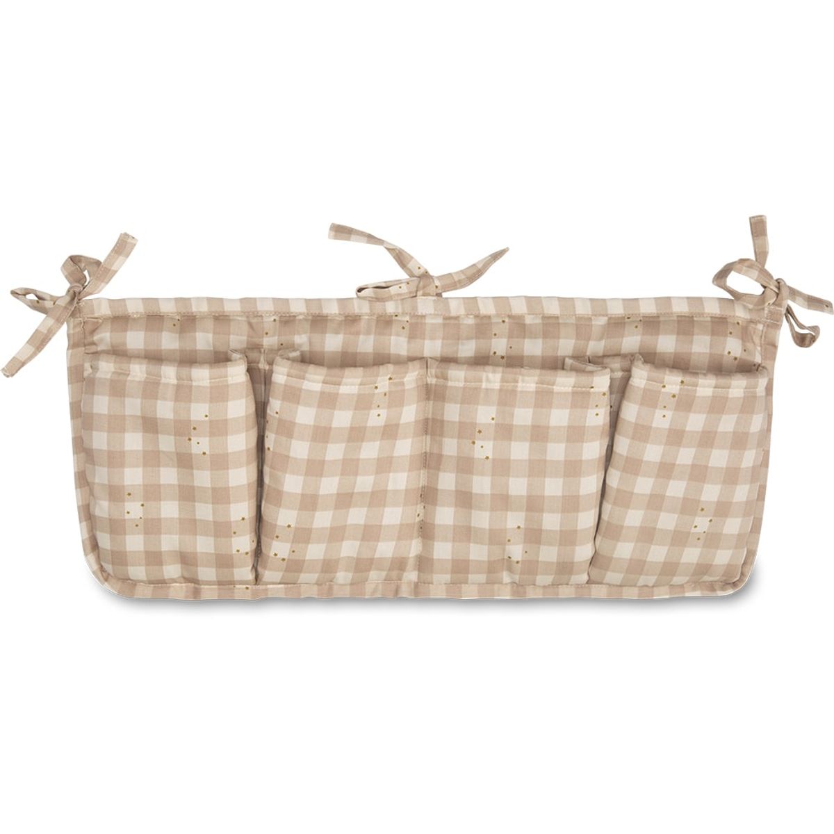 Louis bed pocket - Stardust check beige