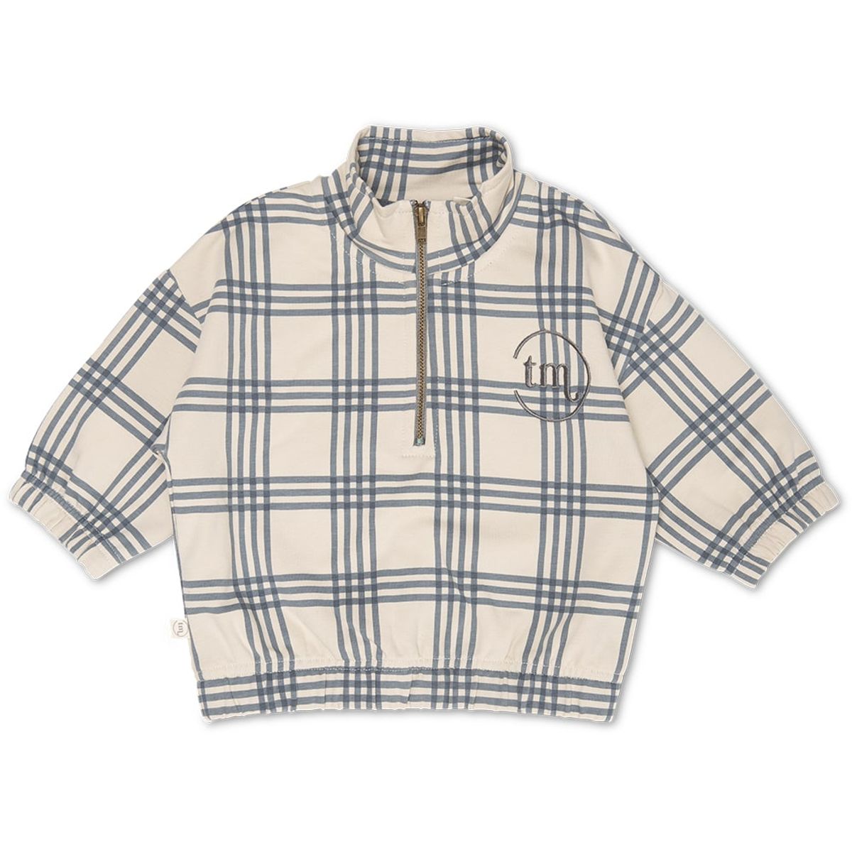 That's Mine - Masi sweatshirt - Carreaux bleu - 104cm - 4Y