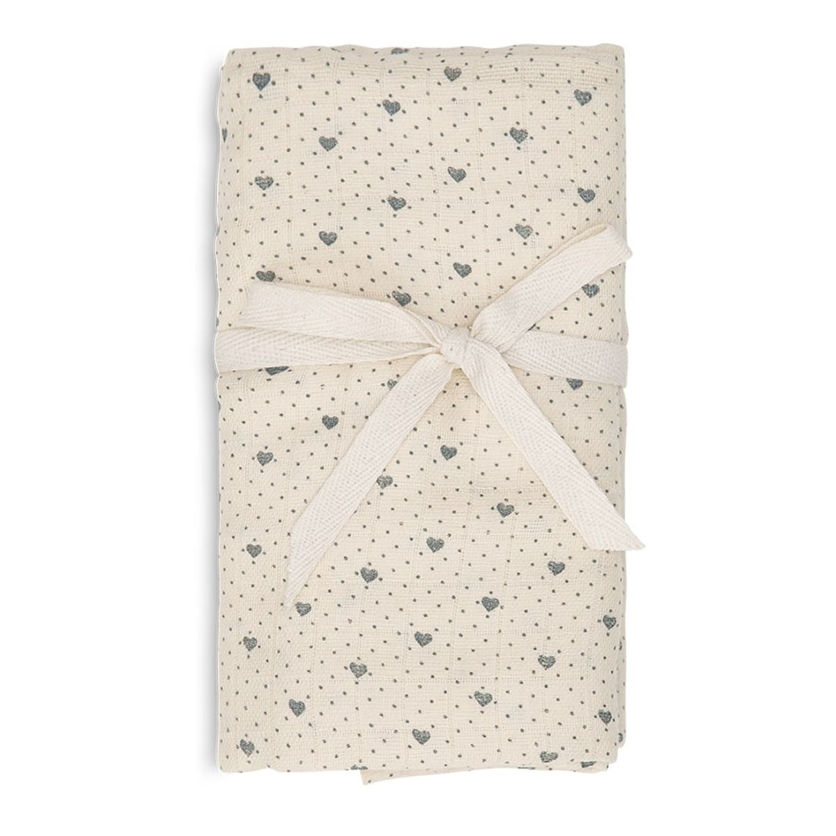 Jana muslin swaddle - Lots of love sky