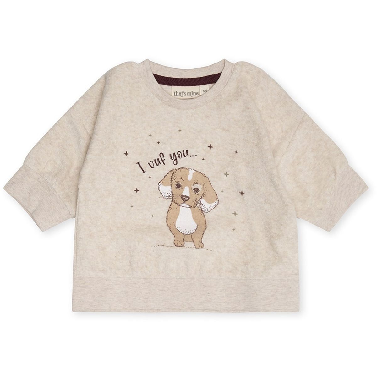 That's Mine - Sora sweatshirt - Puppy - 74cm - 9M