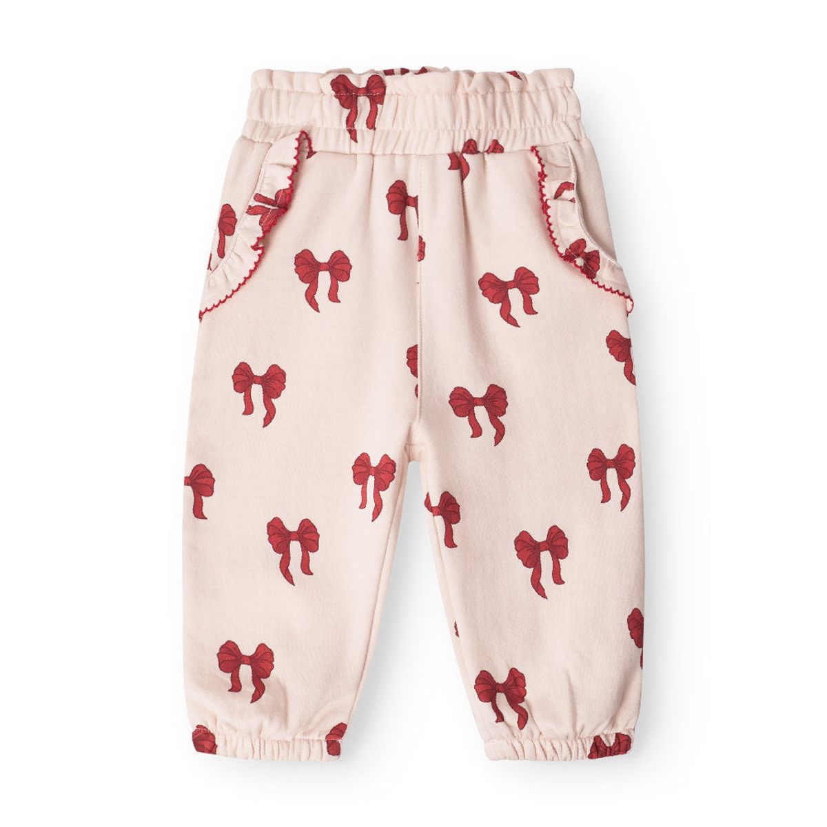 That's Mine - Elsa sweatpants - Rouge boucle - 98cm - 3Y