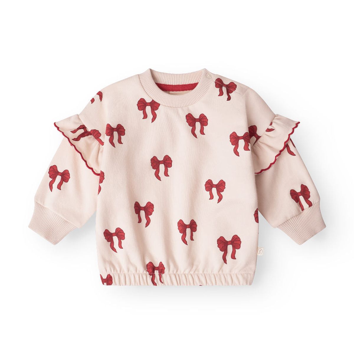 That's Mine - Amelia sweatshirt - Rouge boucle - 68cm - 6M