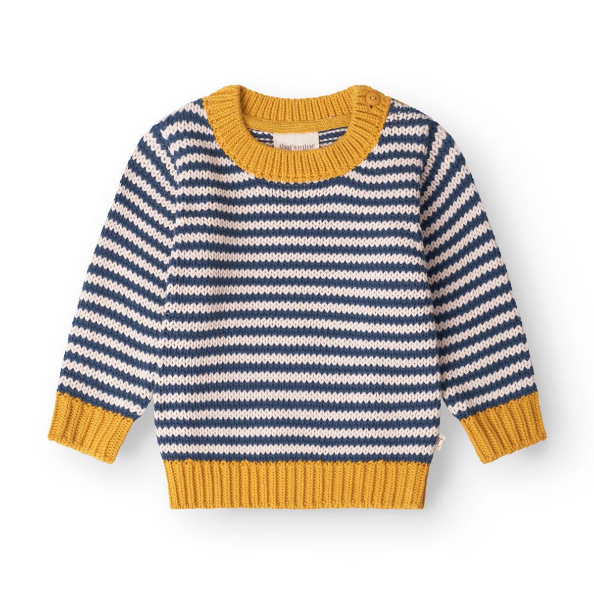 That's Mine - Nathan sweater - Blue stripe - 74cm - 9M