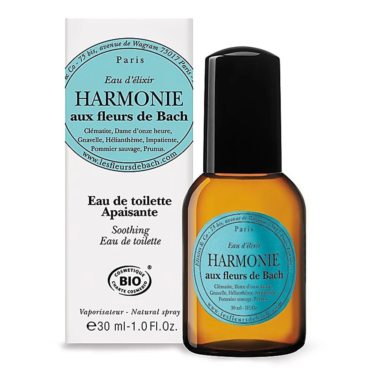 BACH EAU DE TOILETTE HARMONIE - HOLISTISK AROMATERAPI - EAU DE TOILETTE - ELIXIRS & CO - StudioBuus