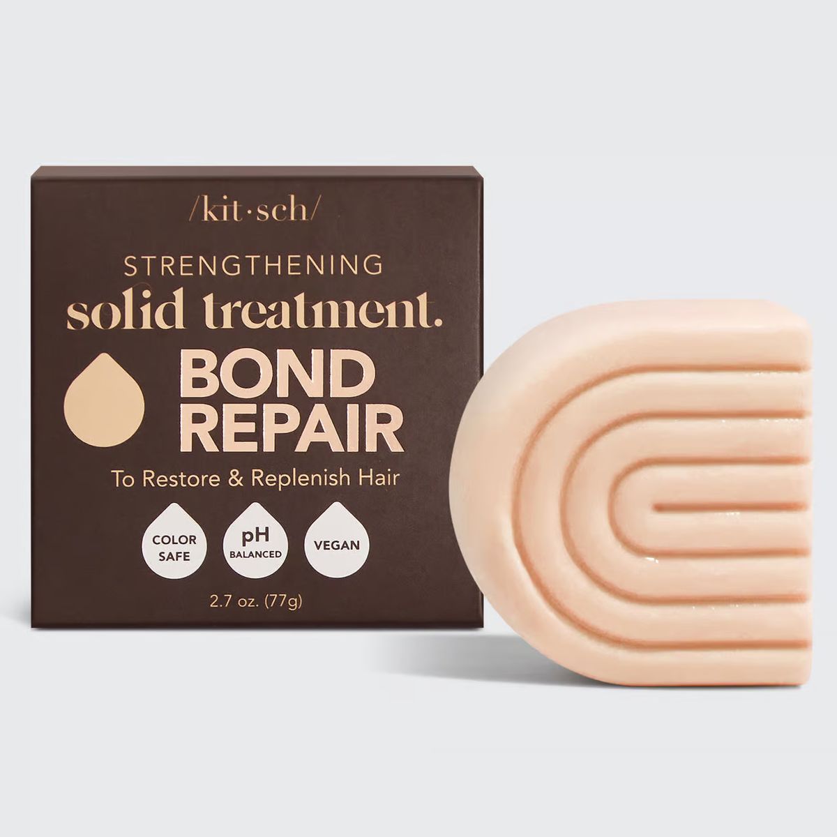 KITSCH - HÅRKUR BOND REPAIR M. MARYLA & BAOBAB OLIE - PLEJENDE & REPARERENDE - Shampoo Bar - KITSCH - StudioBuus