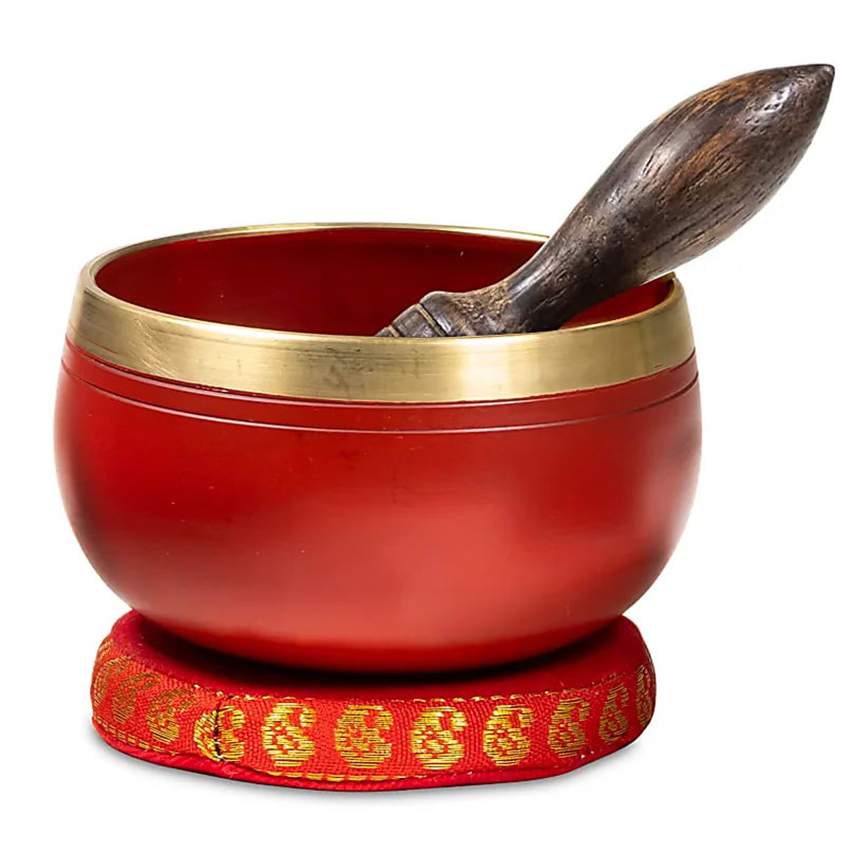 YOGI & YOGINI - GAVEÆSKE M. TIBETANSK SYNGESKÅL TIL ROD CHAKRA - singing bowl - Yogi & Yogini - StudioBuus