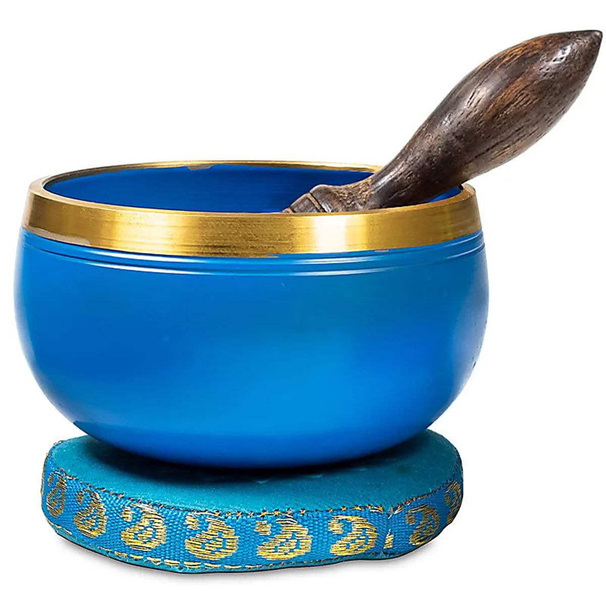 YOGI & YOGINI - GAVEÆSKE M. TIBETANSK SYNGESKÅL TIL HALS CHAKRA - singing bowl - Yogi & Yogini - StudioBuus