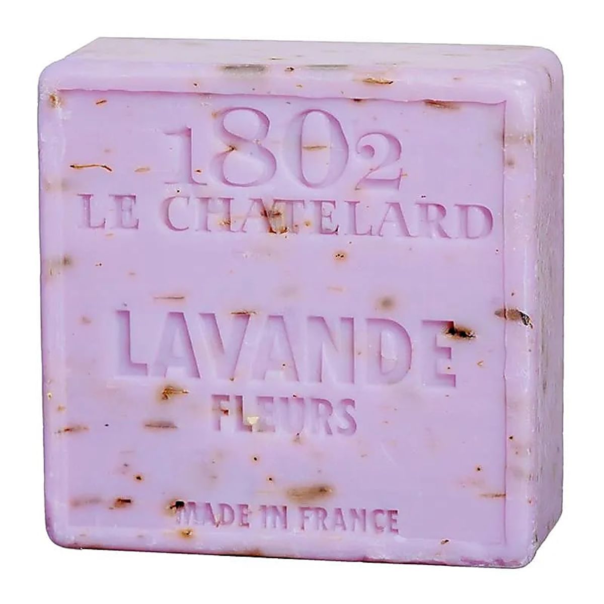 SAVON DE MARSEILLE - LAVANDE FLEURS - NATURLIG SÆBE M. LAVENDELBLOMSTER - Håndsæbe - Le Chatelard 1802 - StudioBuus