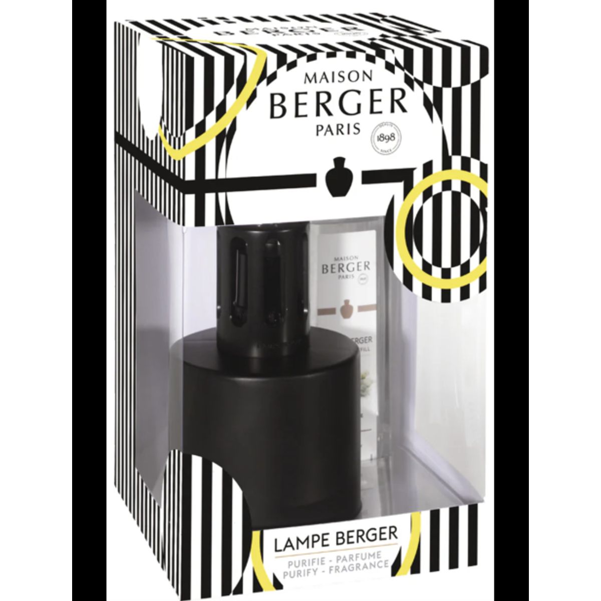 ILLUSION DUFTLAMPE + WILDERNESS REFILL - LAMPE BERGER STARTSÆT - MAISON BERGER PARIS - Duftlampe, luftrenser & Air Purifyer - Maison Berger Paris - StudioBuus