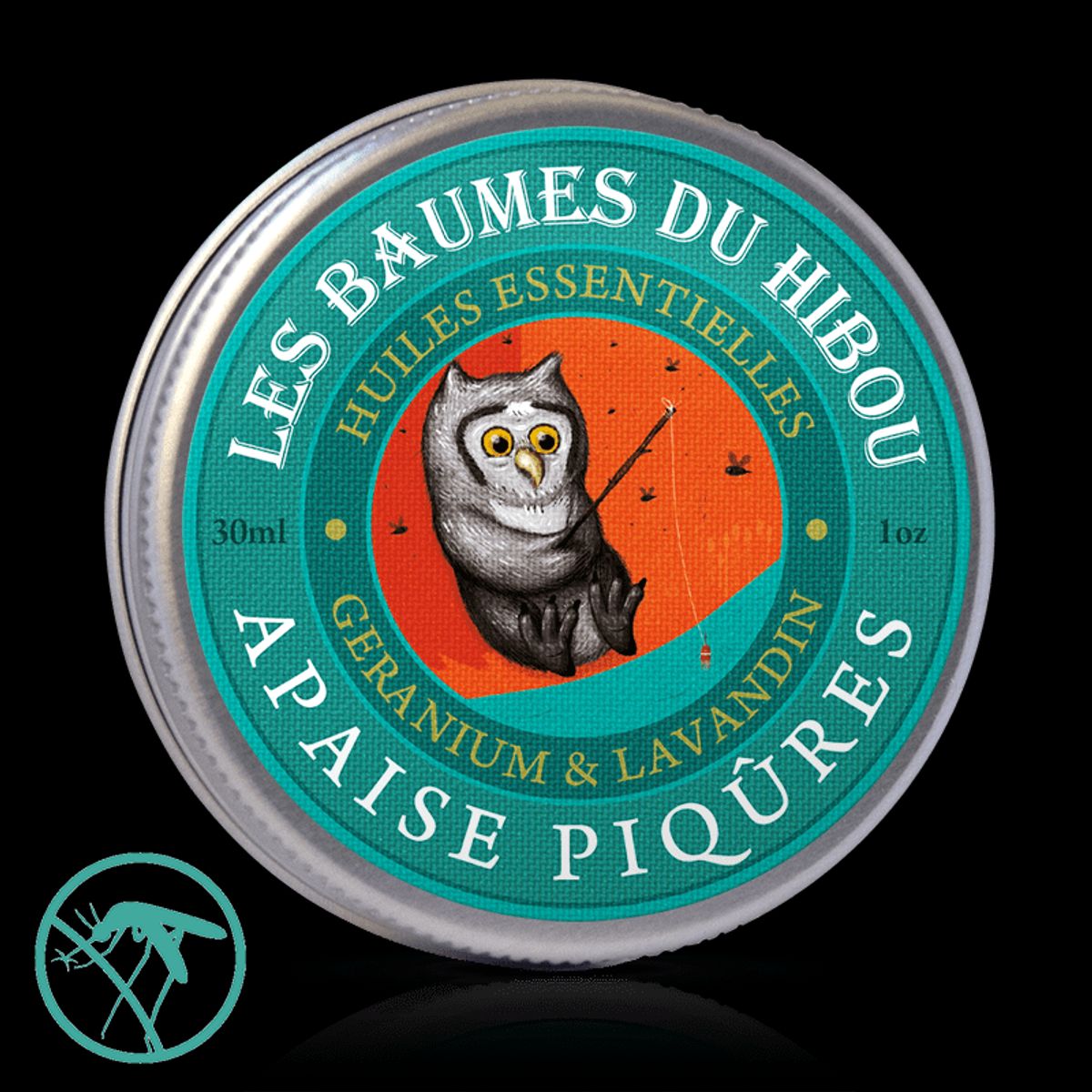 OWL BALM SOOTHING BITES - ØKOLOGISK CASTOR OIL & CALENDULA BALM TIL LINDRE AF MYGGESTIK - Balsam - Les Baumes du Hibou - StudioBuus