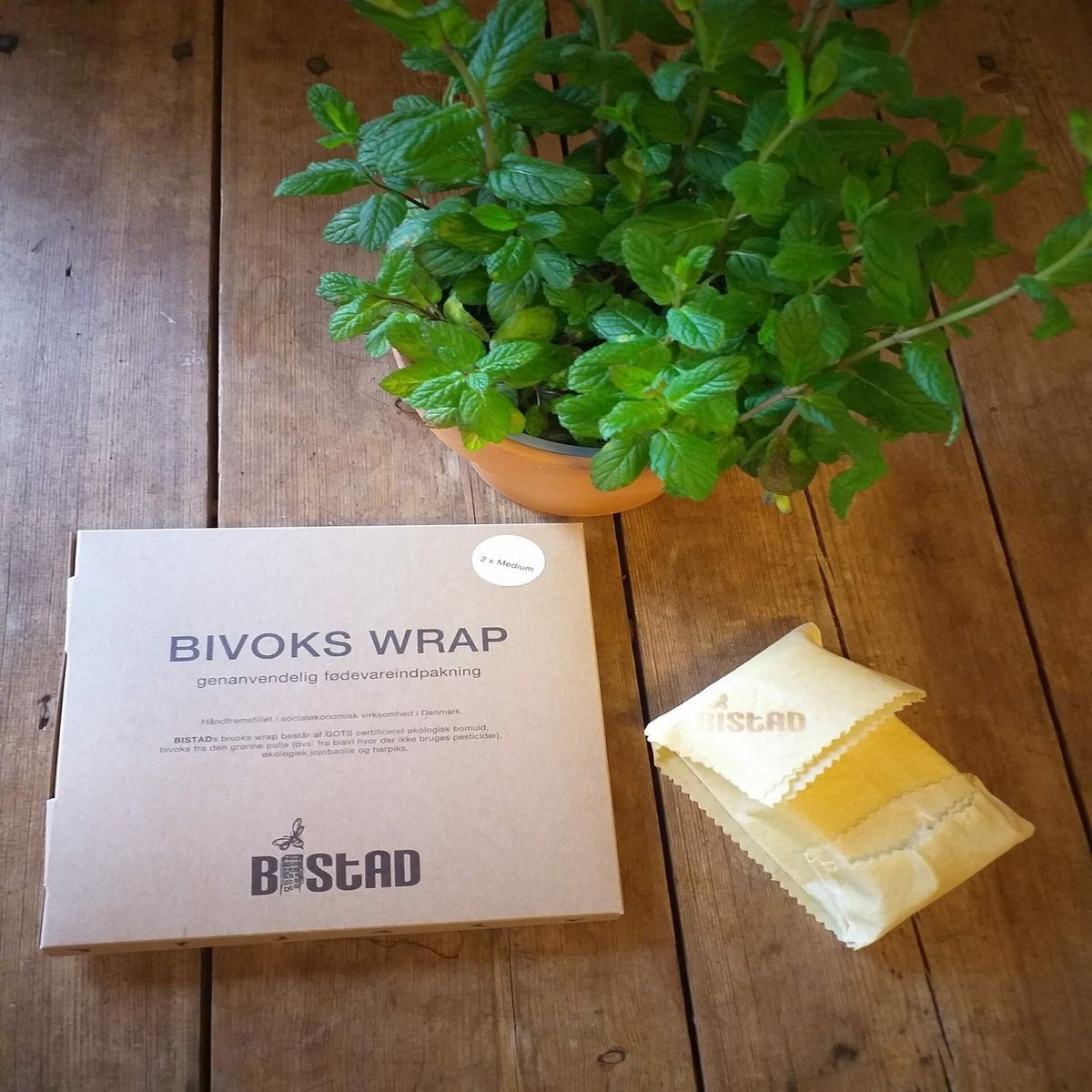 BIVOKS WRAPS 28 x 25CM - BISTAD - Vokspapir - bistad - StudioBuus