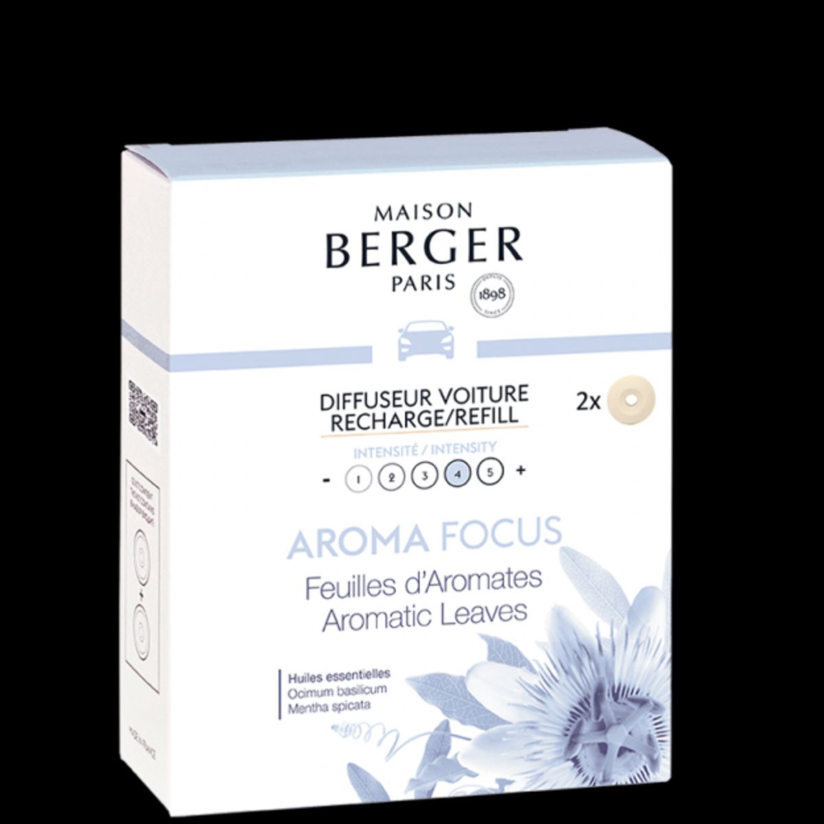 AROMA FOCUS - REFILL DUFTFRISKER TIL BIL - MAISON BERGER PARIS - Refill Car Diffuser / duft til bil - Maison Berger Paris - StudioBuus