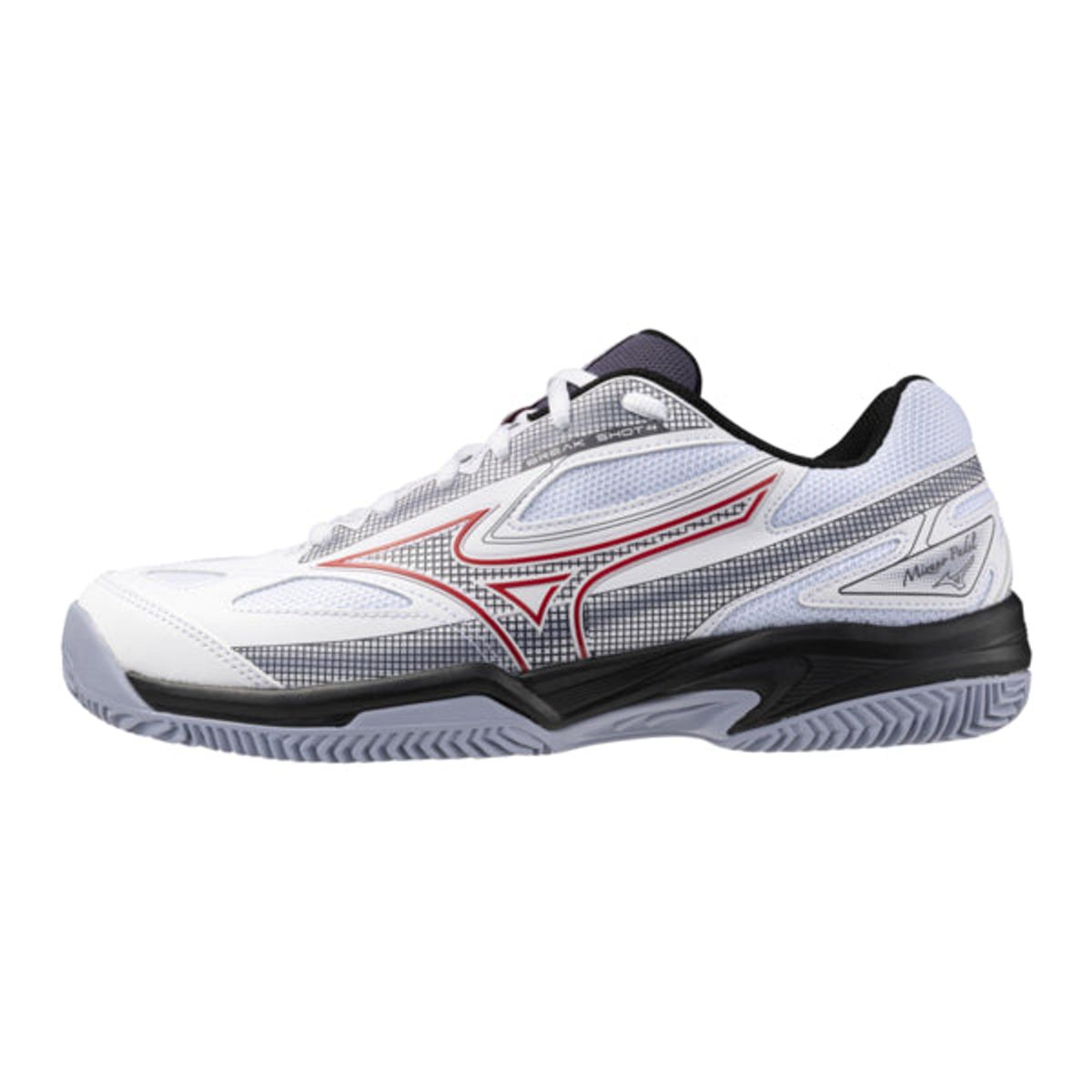 Mizuno Break Shot 4 Padel (White/Salsa/Aleutian) - 41