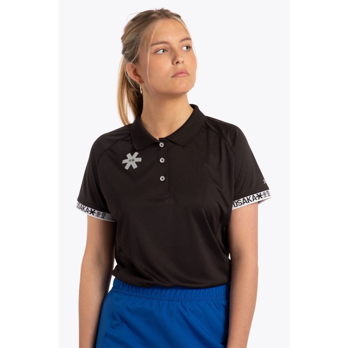 Osaka Women's Polo Jersey (Sort) - M