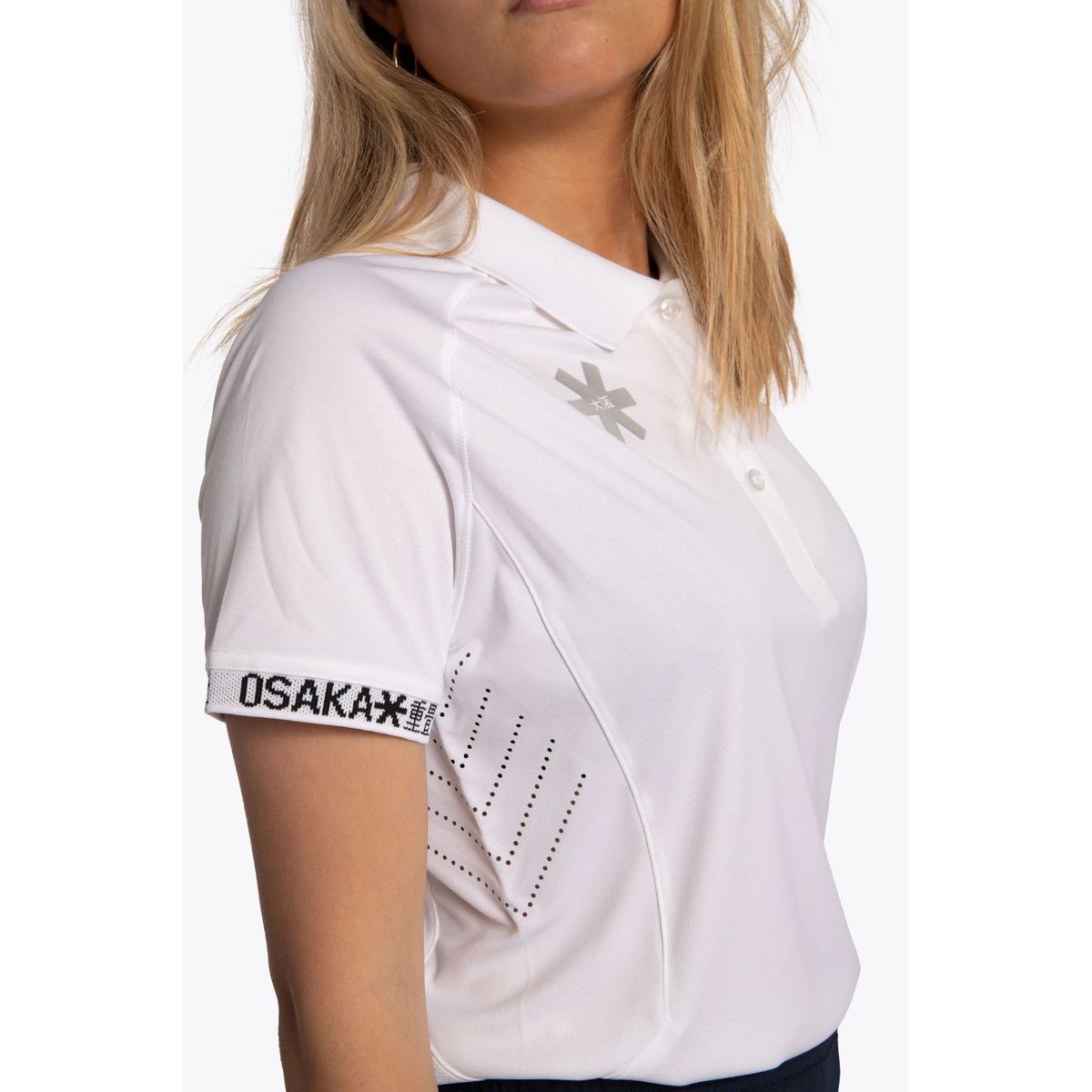 Osaka Women's Polo Jersey (Hvid) - XL