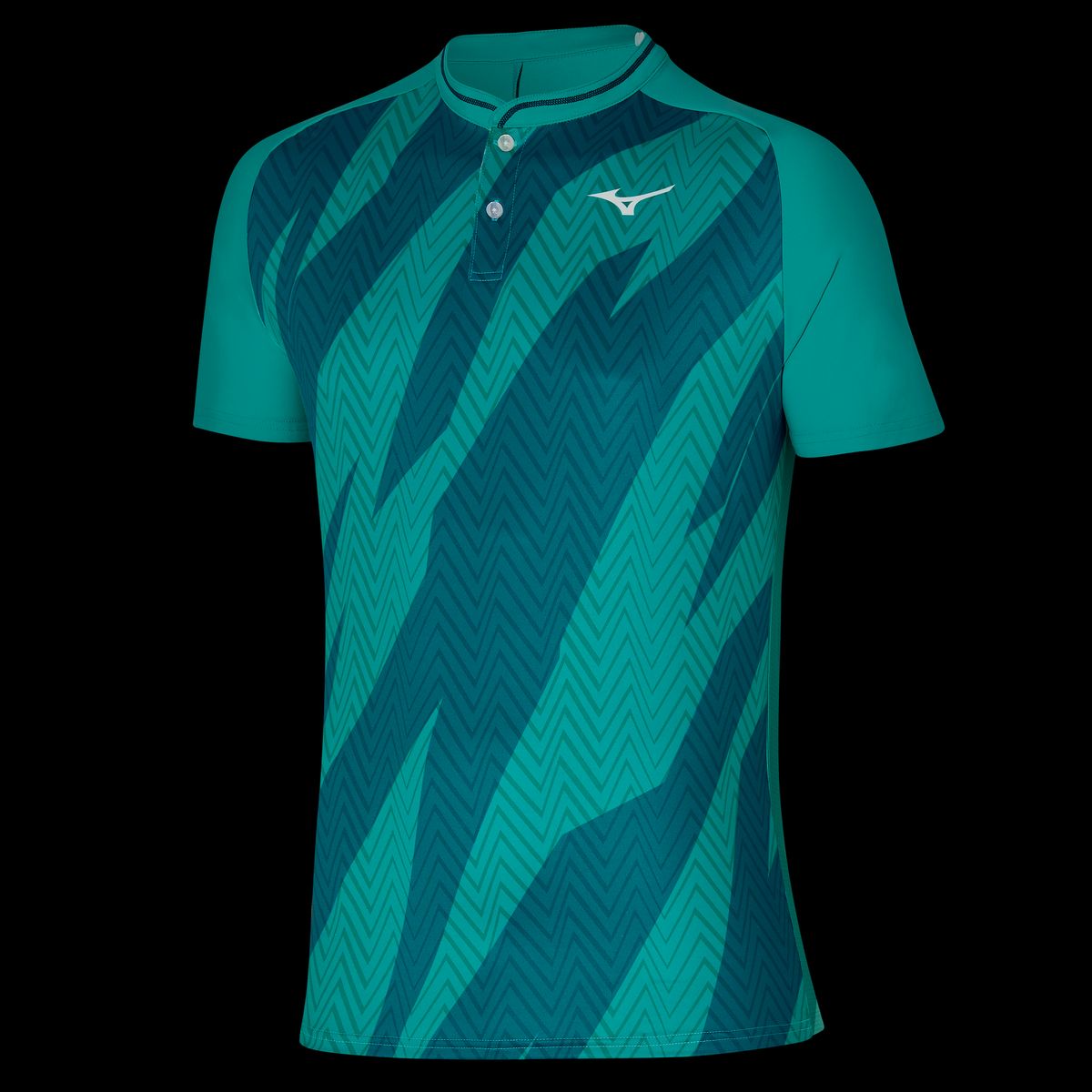 Mizuno Shadow Polo (Mens, Turkis) - M