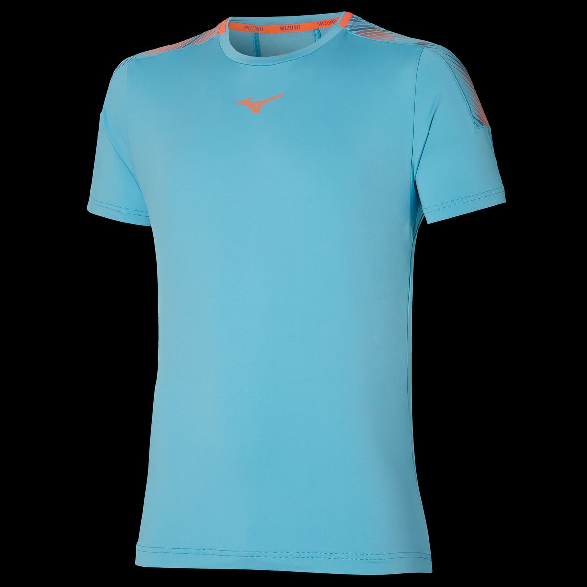 Mizuno Shadow T-shirt (Maui Blue) - S