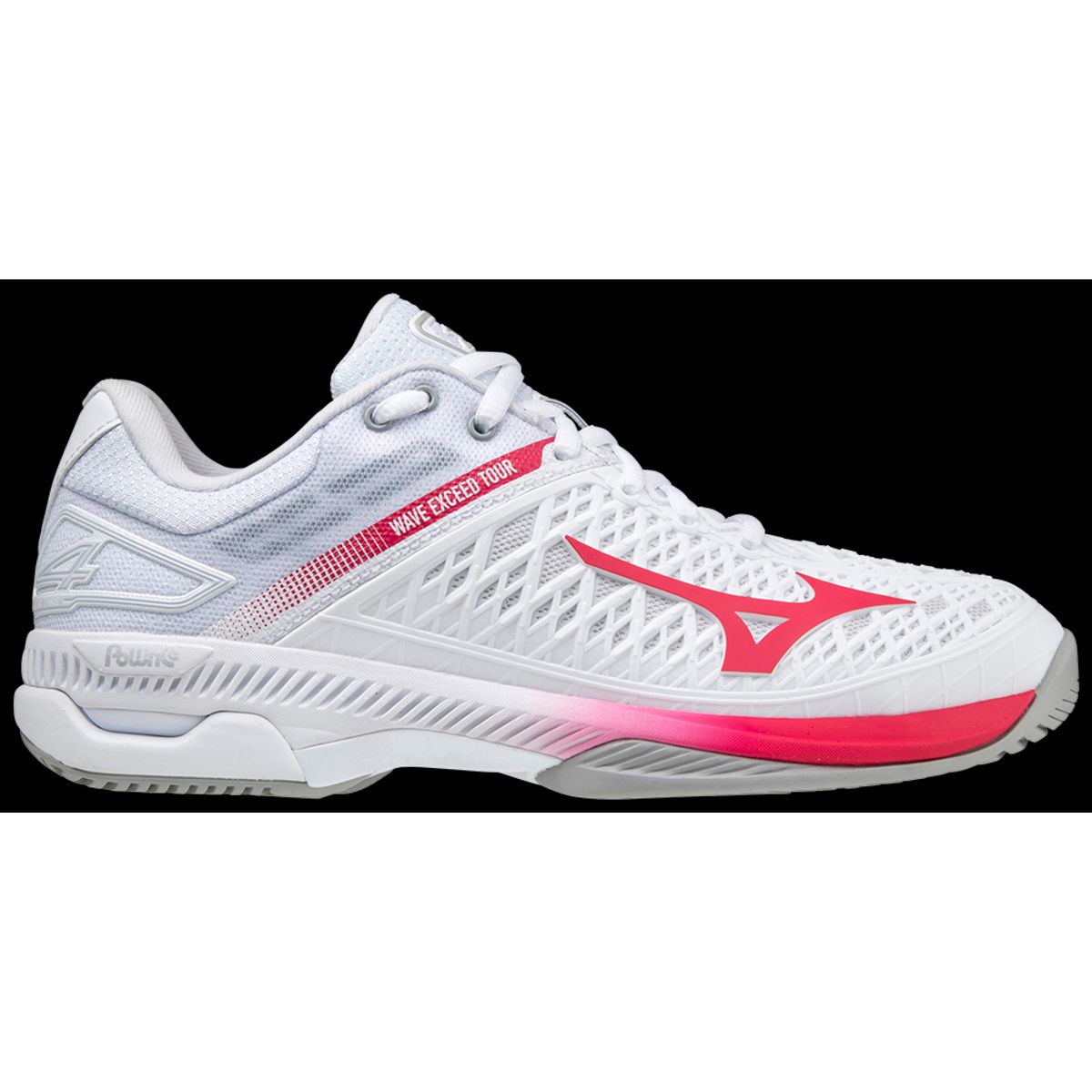 Mizuno Exceed Tour 4 AC Women (Hvid/Rød) Padelsko - 39