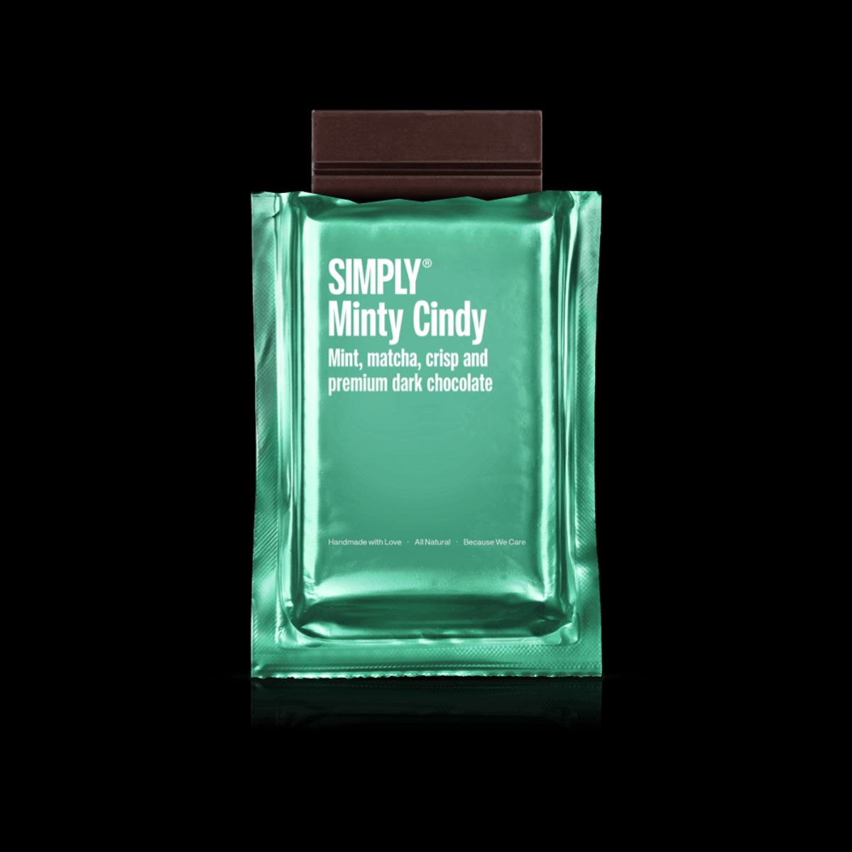 Sharing Bar - Minty Cindy | Mint, matcha the, crisp og premium mørk chokolade