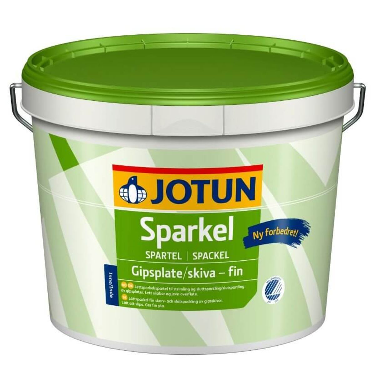 Jotun Gipspladespartel Fin - 15 L - Spartelmasse og puds