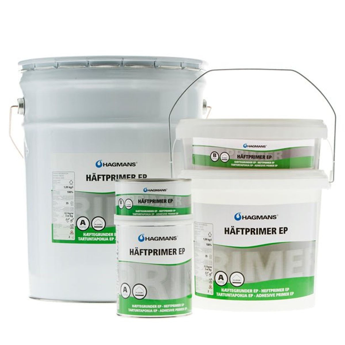 Hagmans Hæfteprimer EP - 4 KG - Maling