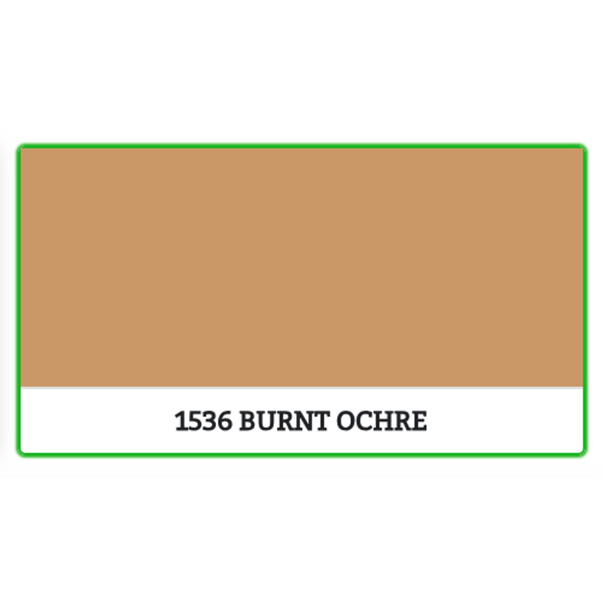 1536 - BURNT OCHRE - 9 L - Maling