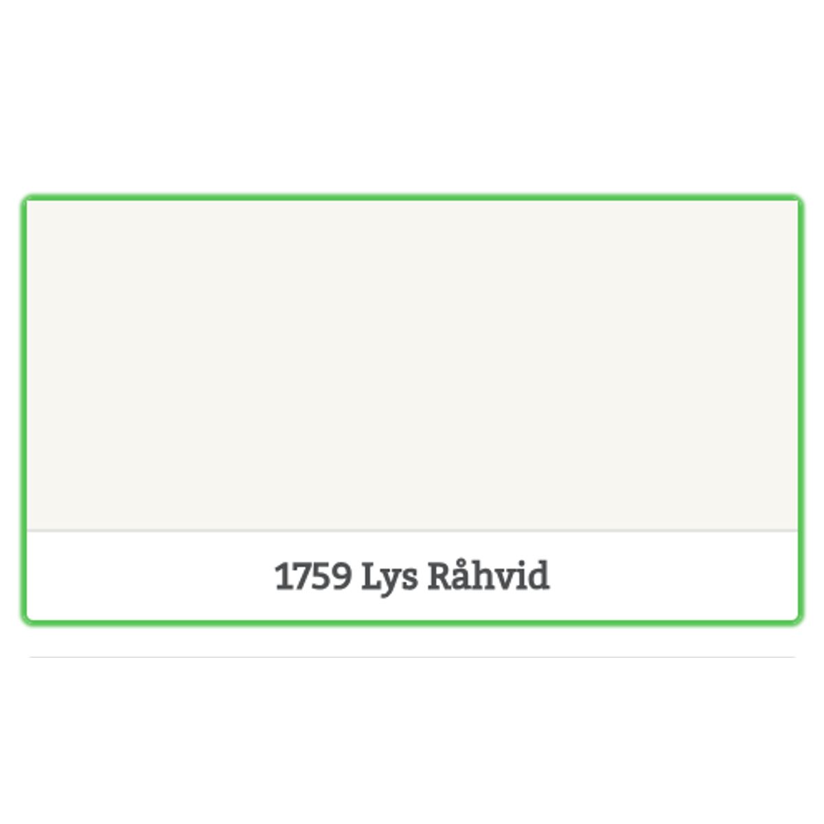 1759 - LYS RÅHVID - 0.68 L - Maling