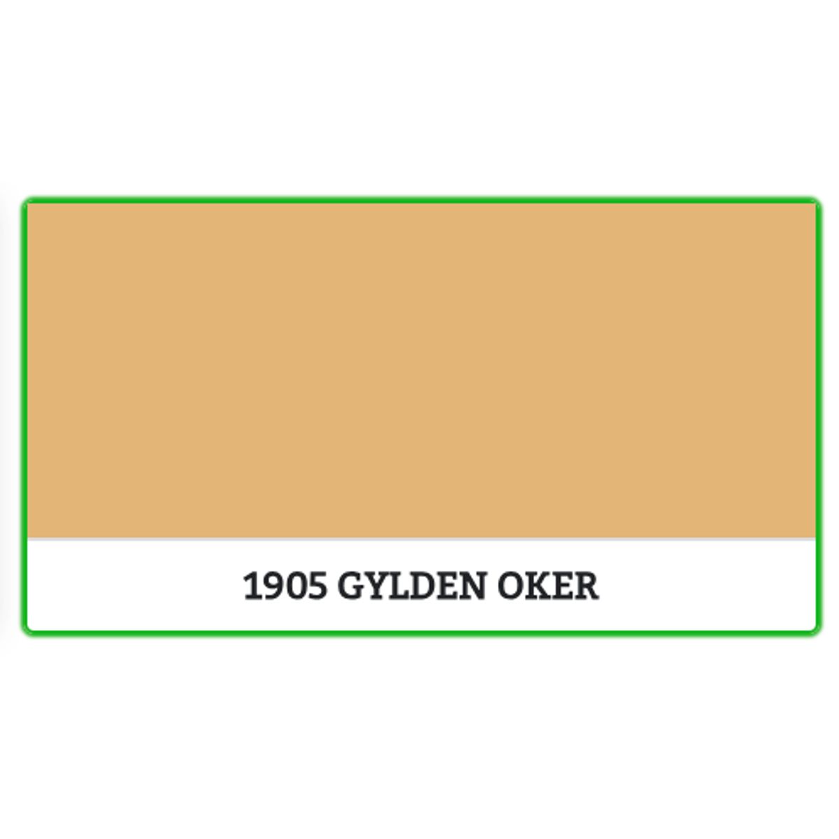 1905 - GYLDEN OKER - 2.7 L - Maling