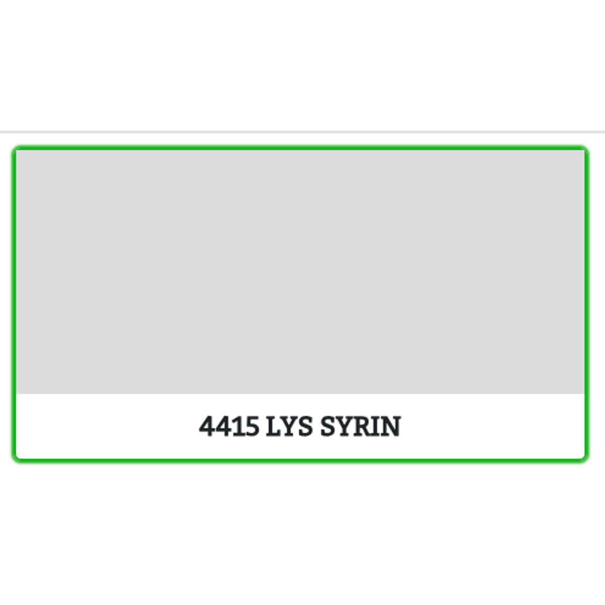 4415 - LYS SYRIN - 0.68 L - Maling